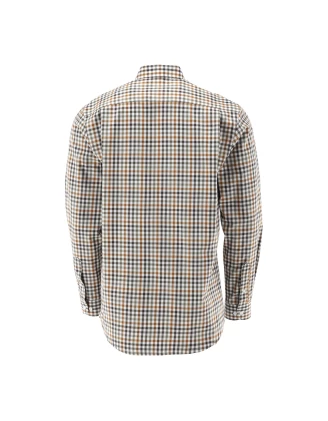 Koszula Męska Tom Collins w Kratę Fit - Leśny Zielony | imag24.pl