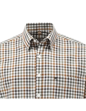 Koszula męska Tom Collins w kratkę – 100% bawełna, outdoor, imag24.pl