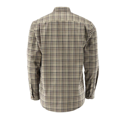 Koszula w kratkę Tom Collins - oliwkowy