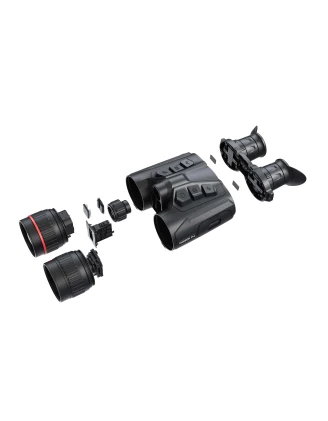 Lornetka termowizyjna termowizor HIKMICRO Habrok Pro HX60LS LRF + dwa iluminatory 850/940 nm