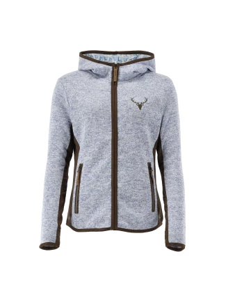 Polar damski OS-Trachten Fleece Jacket - niebieski