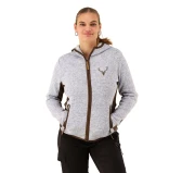 Polar damski OS-Trachten Fleece Jacket - niebieski