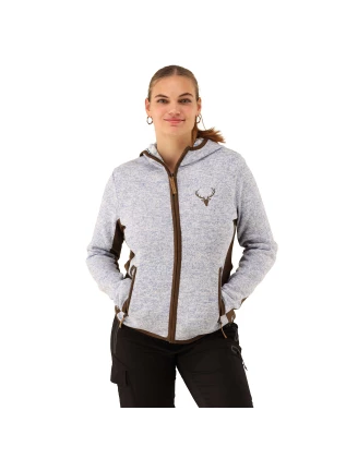 Polar damski OS-Trachten Fleece Jacket - niebieski
