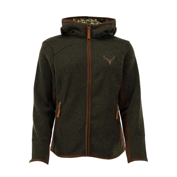 Polar damski OS-Trachten Fleece Jacket - oliwkowy