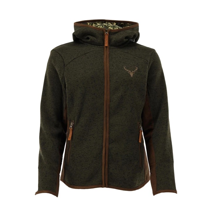 Polar damski OS-Trachten Fleece Jacket - oliwkowy