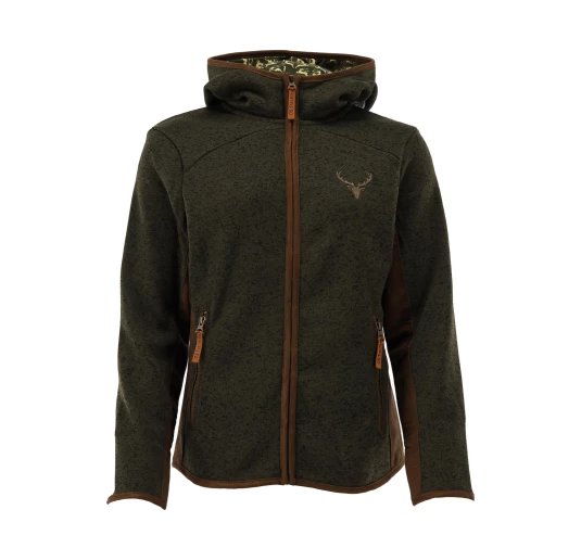 Polar damski OS-Trachten Fleece Jacket - oliwkowy