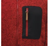 Polar OS-Trachten Fleece Jacket - czerwony