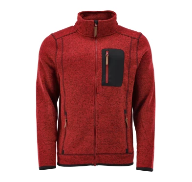 Polar OS-Trachten Fleece Jacket - czerwony