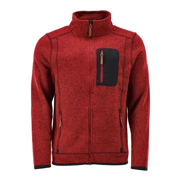 Polar OS-Trachten Fleece Jacket - czerwony