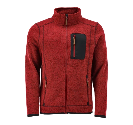Polar OS-Trachten Fleece Jacket - czerwony