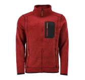 Polar OS-Trachten Fleece Jacket - czerwony