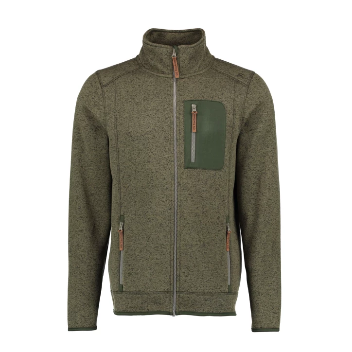 Polar OS-Trachten Fleece Jacket - oliwkowy