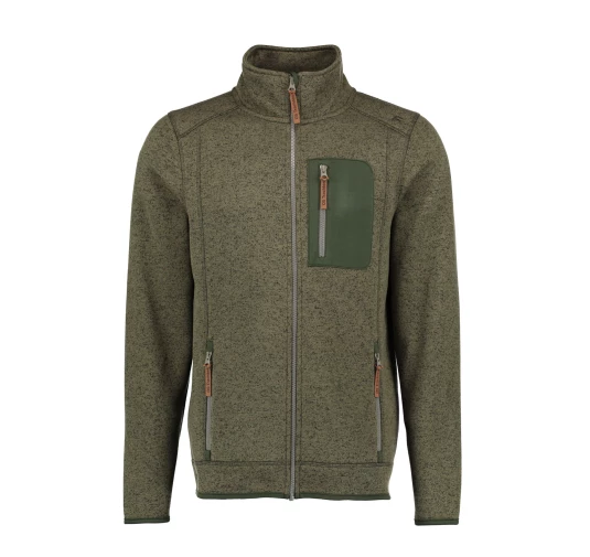 Polar OS-Trachten Fleece Jacket - oliwkowy