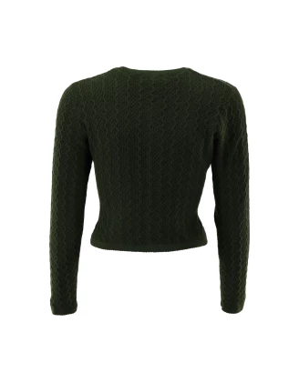 Sweter myśliwski damski OS-Trachten - oliwkowy