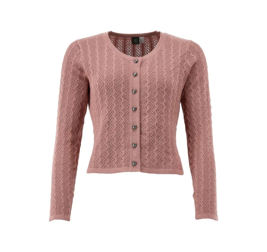 Sweter myśliwski damski OS-Trachten - różowy