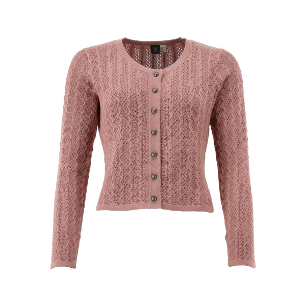 Sweter damski OS-Trachten różowy Sweter damski OS-Trachten różowy