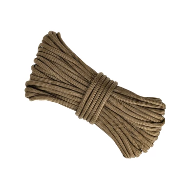 Paracord EDCX 550 Type III 15m Coyote Brown - Wytrzymałość 250kg