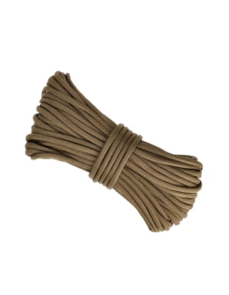 Paracord EDCX 550 Type III 15m Coyote Brown - Wytrzymałość 250kg