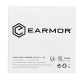 Earmor M20T Pro Aktywne Ochronniki Słuchu Bluetooth 5.4 Czarne