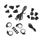 Earmor M20T Pro Aktywne Ochronniki Słuchu Bluetooth 5.4 Czarne