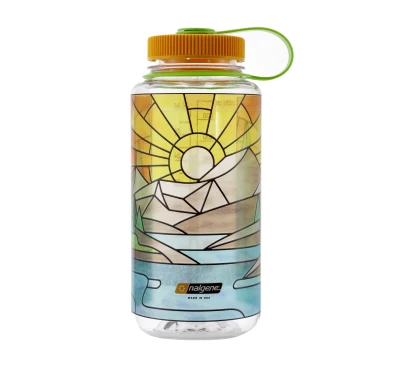 Butelka Nalgene Wide Mouth 1L Glass River - imag24.pl