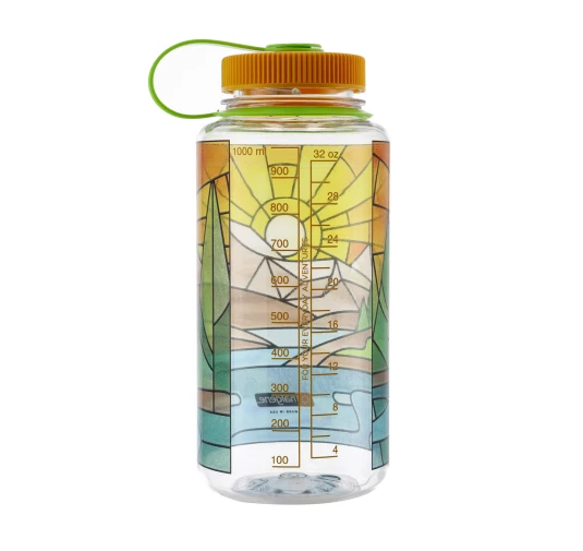 Butelka Nalgene Wide Mouth 1L - Glass River