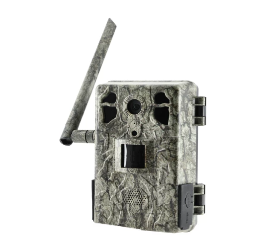 Fotopułapka GSM TOPHUNT H6 Tree Grain 4G z panelem solarnym | imag24.pl