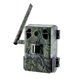 Fotopułapka GSM TOPHUNT H6 4G z panelem solarnym i akumulatorami, zielona