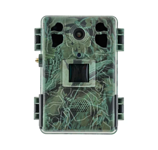 Fotopułapka GSM TOPHUNT H6 4G z panelem solarnym i akumulatorami, zielona