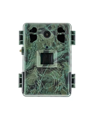 Fotopułapka GSM TOPHUNT H6 4G z panelem solarnym i akumulatorami, zielona