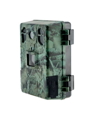 Fotopułapka GSM TOPHUNT H6 4G z panelem solarnym i akumulatorami, zielona