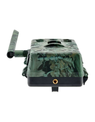 Fotopułapka GSM TOPHUNT H6 4G z panelem solarnym i akumulatorami, zielona