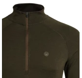Sweter męski Beretta Merino Half Zip - zielony Sweter męski Beretta Merino Half Zip - zielony