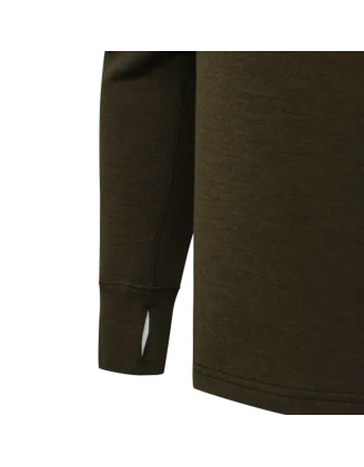 Sweter męski Beretta Merino Half Zip - Zielony | imag24.pl