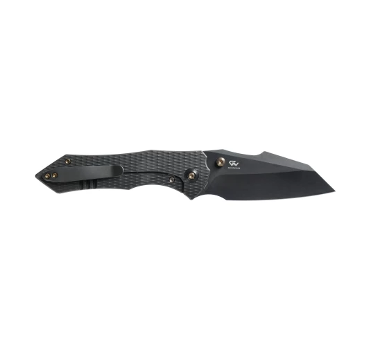 Nóż składany WE Knife High-Fin XL WE24010-1 - ostrze CPM 20CV, tytanowa rękojeść