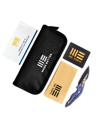 Nóż składany WE Knife High-Fin XL WE24010-1 - CPM 20CV, Tytan