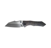 Nóż składany WE Knife High-Fin XL WE24010-5 – Ostrze CPM 20CV, Tytanowa Rękojeść