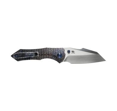 Nóż składany WE Knife High-Fin XL WE24010-5 – Ostrze CPM 20CV, Tytanowa Rękojeść