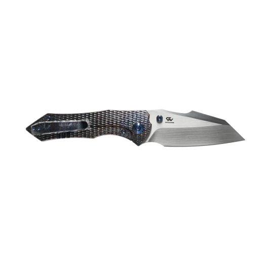 Nóż składany WE Knife High-Fin XL WE24010-5 – Ostrze CPM 20CV, Tytanowa Rękojeść