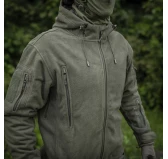 M-Tac Windblock Division Gen. II – Kurtka Polarowa z Membraną WindBlock i Kapturem, Army Olive