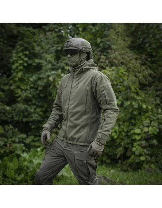 Kurtka Polarowa M-Tac Windblock Gen. II Army Olive - Membrana, Kaptur