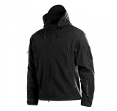 Kurtka polarowa M-Tac Windblock Division Gen. II z membraną i kapturem - black