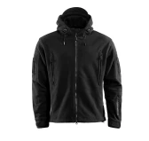 Kurtka polarowa M-Tac Windblock Division Gen. II z membraną i kapturem - black