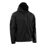 Kurtka polarowa M-Tac Windblock Division Gen. II z membraną i kapturem - black