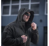 Kurtka polarowa M-Tac Windblock Division Gen. II z membraną i kapturem - black