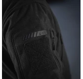 Kurtka polarowa M-Tac Windblock Division Gen. II z membraną i kapturem - black