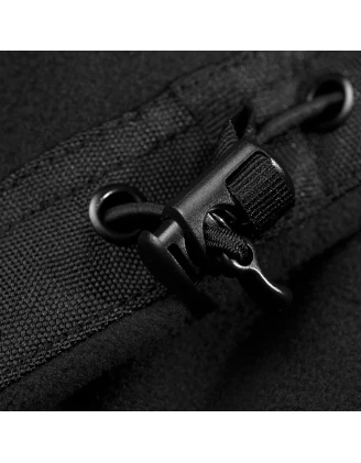 Kurtka polarowa M-Tac Windblock Division Gen. II - czarna z membraną i kapturem - imag24.pl