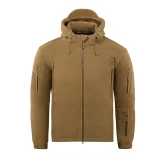 M-Tac Windblock Division Gen. II – Kurtka Polarowa z Membraną i Kapturem – Coyote Brown