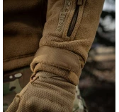 M-Tac Windblock Division Gen. II – Kurtka Polarowa z Membraną i Kapturem – Coyote Brown