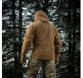 M-Tac Windblock Division Gen. II - Kurtka Polarowa z Membraną i Kapturem - Coyote Brown